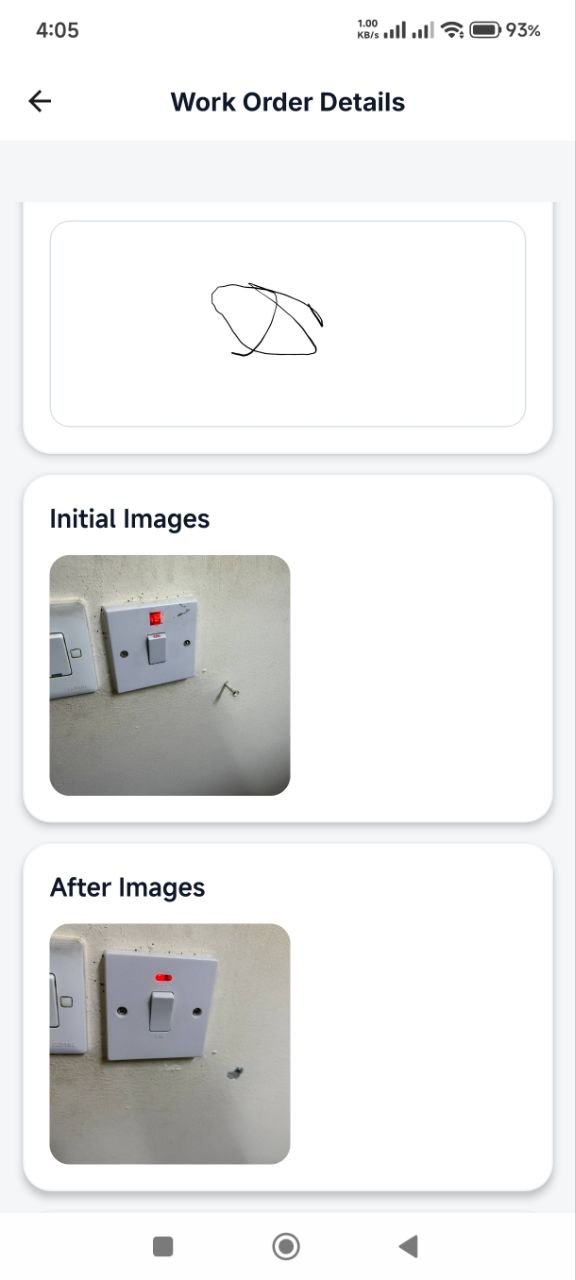 AL Tamkeen initial and after-work images